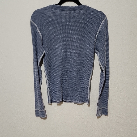 Women's Blue Long Sleeve Top - Picture 9 of 10